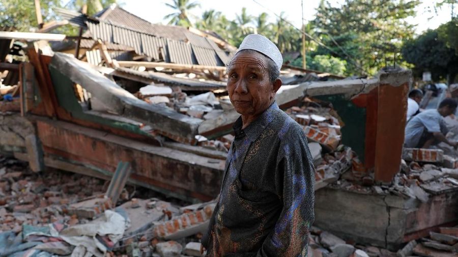 Korban jiwa akibat gempa yang mengguncang lombok diketahui bertambah, jadi 143 orang. 
