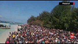 VIDEO: Evakuasi Ribuan Wisatawan Gili Trawangan