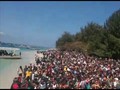 VIDEO: Evakuasi Ribuan Wisatawan Gili Trawangan
