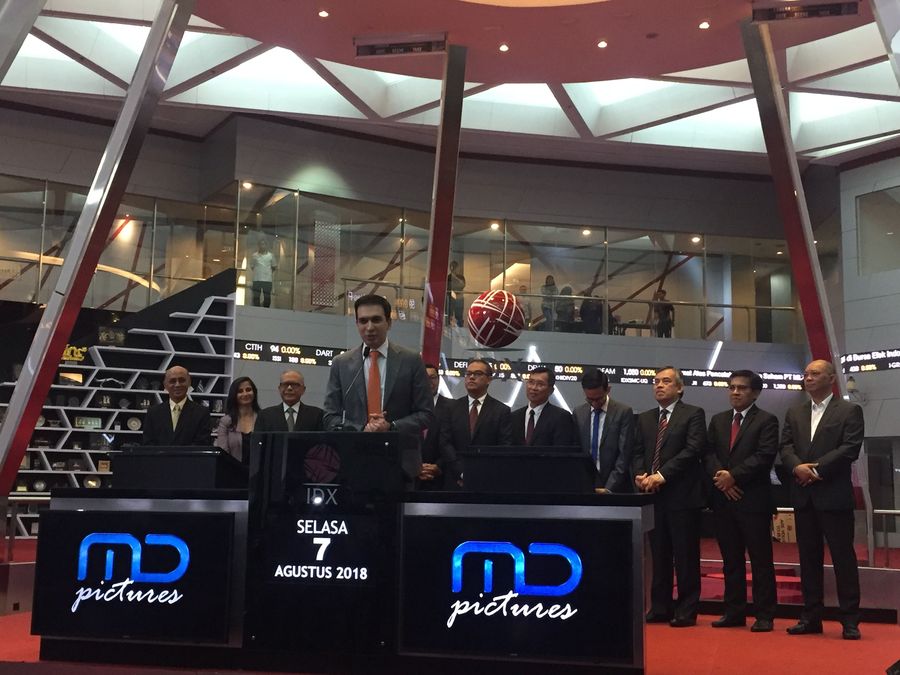 Penjelasan Manoj Punjabi Soal Kenaikan Harga Saham FILM