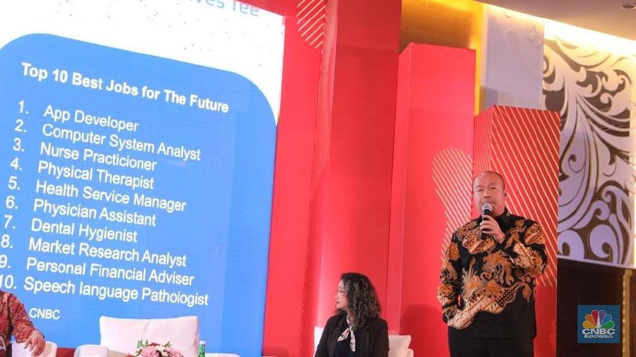 Pertumbuhan bisnis fintech sangat cepat ketimbang lembaga keuangan financial karena efisiensi yang diciptakannya.