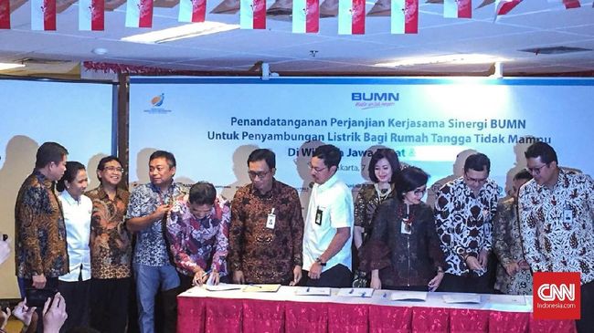 Alirkan Rp360 Miliar, 35 BUMN Beri Sambungan Listrik Gratis