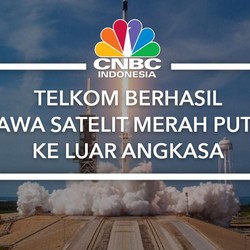 Telkom Berhasil Bawa Satelit Merah Putih ke Luar Angkasa