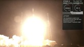 Peluncuran menggunakan roket milik SpaceX, Falcon 9, yang akan kembali mendarat ke bumi setelah berhasil memboyong satelit dan pendorongnya keluar atmosfer.