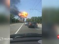 VIDEO: Ledakan Truk Tangki di Bologna Italia, Hancurkan Jalan