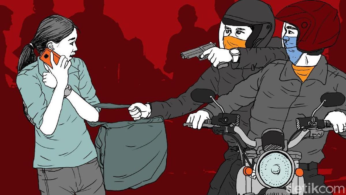 Warga Bekasi Dijambret Saat Dorong Motor Bocor, Pelaku Todongkan Pistol — NadiKabar.com