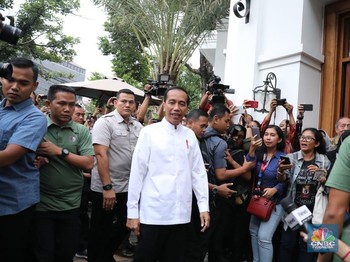 Jokowi & Megawati Tiba-tiba Hadiri Rapat Pembahasan Cawapres