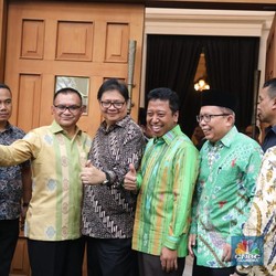 Surya Paloh dan Airlangga Ikut Pembahasan Cawapres Jokowi