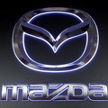 FILE PHOTO The logo of Mazda Motor Corp. is displayed at the company's news conference venue in Tokyo, Japan May 11, 2018. REUTERS/Kim Kyung-Hoon/File Photo
