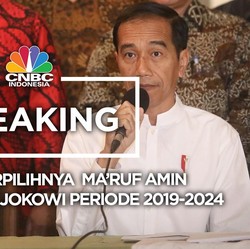 Detik-Detik Jokowi Pilih Ma'ruf Amin Sebagai Cawapres