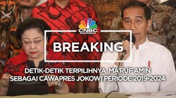 Detik-Detik Jokowi Pilih Ma'ruf Amin Sebagai Cawapres