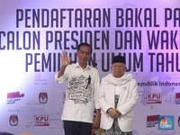 Ini Kata Analis di Media Asing Soal Jokowi Pilih Ma'ruf Amin