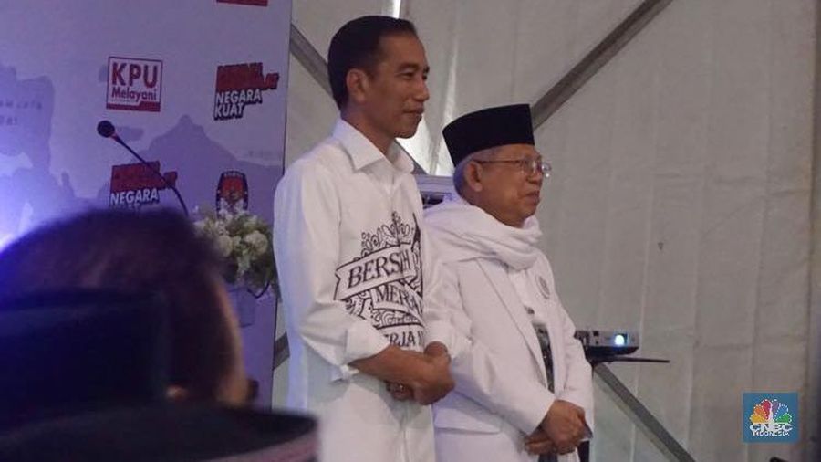 Jokowi-Ma'ruf selesai tes kesehatan sore ini, loloskah mereka untuk maju Pilpres?