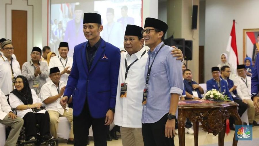 Prabowo-Sandiaga akan bertarung dengan Jokowi-Ma'ruf Amin di Pilpres 2019.