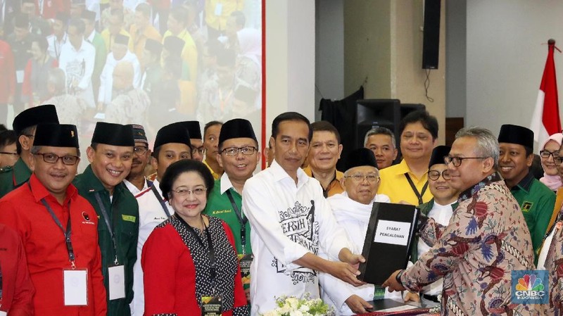 Jokowi memilih Ma'ruf Amin karena memiliki pengalaman baik di legislatif ataupun ekskutif.