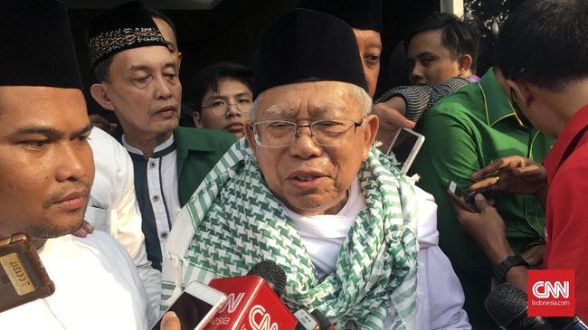 Total Kekayaan Ma'ruf Amin Rp 11,6 Miliar, Utang Rp657 Juta