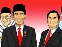 Real Count KPU 69%, Prabowo Tertinggal 13,4 Juta Suara