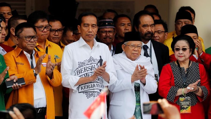 PDIP masih memuncaki klasemen dengan raihan 19,81%.