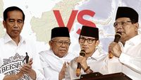 Real Count KPU 19.00 WIB: Jokowi 55,01% & Prabowo 44,99%