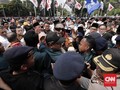 Relawan Gaungkan 'Prabowo Presiden' di KPU