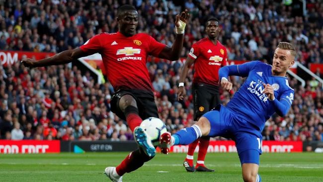 Babak I: Manchester United Ungguli Leicester City 1-0