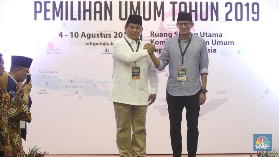 Prabowo maupun Sandiaga mengomentari situasi geopolitik global yang melibatkan Amerika Serikat (AS) dan China.