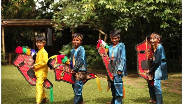 Pasar Cijaringao yang Instagramable Berkat Ragam Pohon Bambu