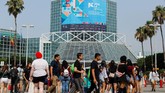 Namun lihatlah kini, di hampir semua film laris Hollywood ada wajah Korea. (REUTERS/Mike Blake)