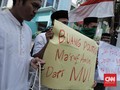 Tanpa Izin, Demo Tuntut Mundur Ma'ruf Amin Cuma 30 Menit