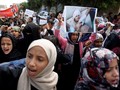 Aksi Protes di Pemakaman Anak-anak Korban Serangan Saudi