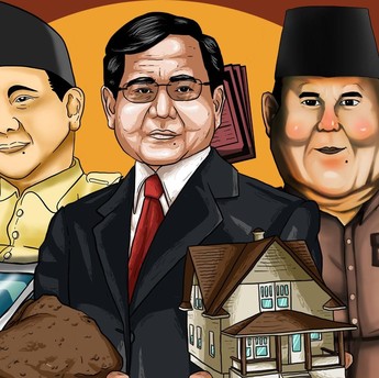 Prabowo, Capres dengan Kekayaan Rp 1,9 T