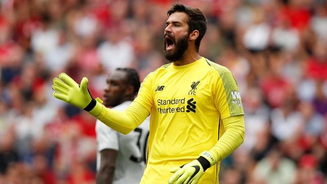 Alisson Kiper Liverpool Lewati Rekor De Gea dari Manchester United