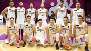 Timnas Basket Indonesia Kalah Telak dari Korea Selatan