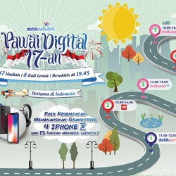 Simak, Ini Daftar Pemenang Pawai Digital 17an!