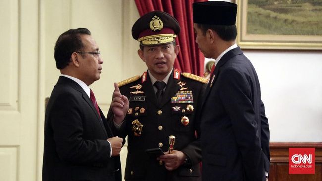 Jokowi Tak Mau Intervensi Dugaan Tito Terlibat Kasus di KPK