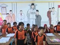 VIDEO: Mural Kemerdekaan 'Berkilau' dari Ruang Kelas