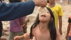 Anak-anak Korban Gempa Lombok Ikut Lomba 17 Agustus