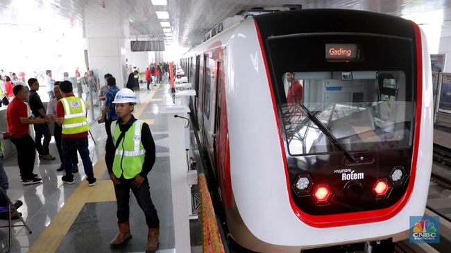 LRT Jakarta Tembus Manggarai, Beban Subsidi DKI Bisa Berkurang