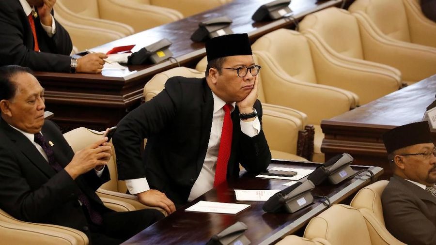 Jokowi menyampaikan kinerja perekonomian selama masa kepemimpinannya.