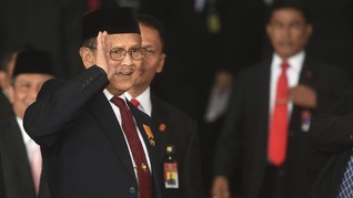 Ucapan Duka Cita untuk Habibie, dari Menteri Hingga Ketua KPK