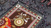 Festival ini saban tahun bisa menarik sekitar 10 ribu pengunjung ke kota Brussels saat liburan musim panas. REUTERS/Yves Herman TPX IMAGES OF THE DAY