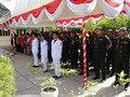 Pekik Merdeka Tentara-Polisi Kamboja Meriahkan HUT RI ke-73