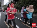 FOTO: Keceriaan Bermain Permainan Tradisional Indonesia