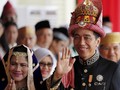 Jokowi Terkekeh Tanggapi Aksi Stuntman Motor Asian Games