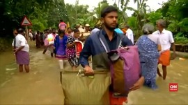 VIDEO: Banjir Parah di Kerala Tewaskan Ratusan Orang