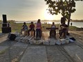 Pasar Sunset Laguna dan Senja Romantis di Bantul