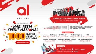 Cuma di Hari Pesta Kredit Nasional, Rp 1.000 Dapat Semua