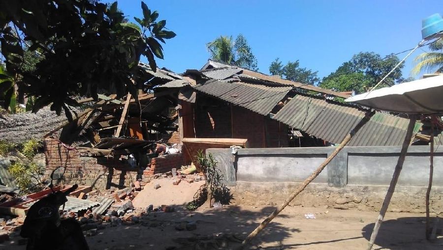 Lombok Gempa Lagi, 2 Orang Tewas & Puluhan Terjebak di Air Terjun