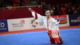 Lindswell Kwok mengakui dirinya sempat memiliki rasa takut dan tegang ketika berlaga. (ANTARA FOTO/INASGOC/Ismar Patrizki)