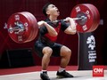 FOTO: Eko Yuli Bikin Indonesia Raya Berkumandang